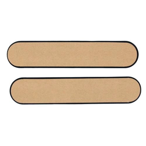 זוג מגני פגוש לרכב 250 מ״מ שחור