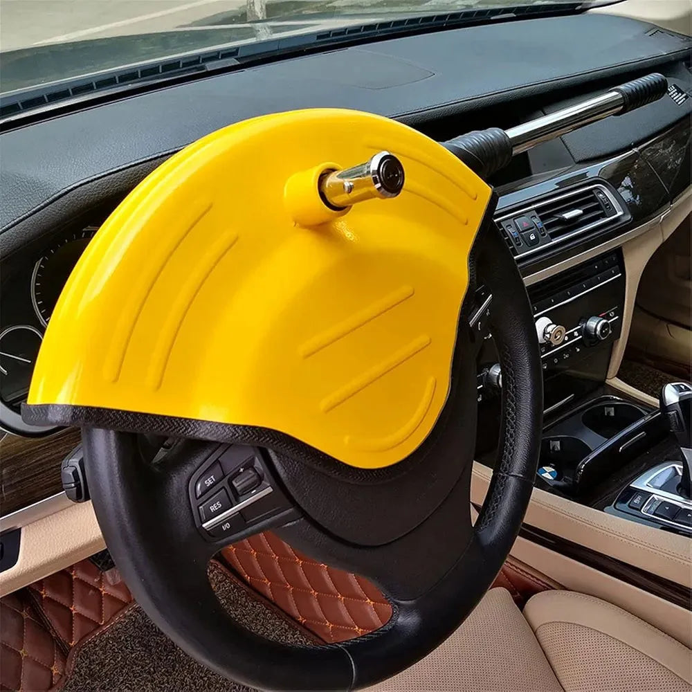 מנעול הגה פניקס שילד עם פלטה חזק במיוחד