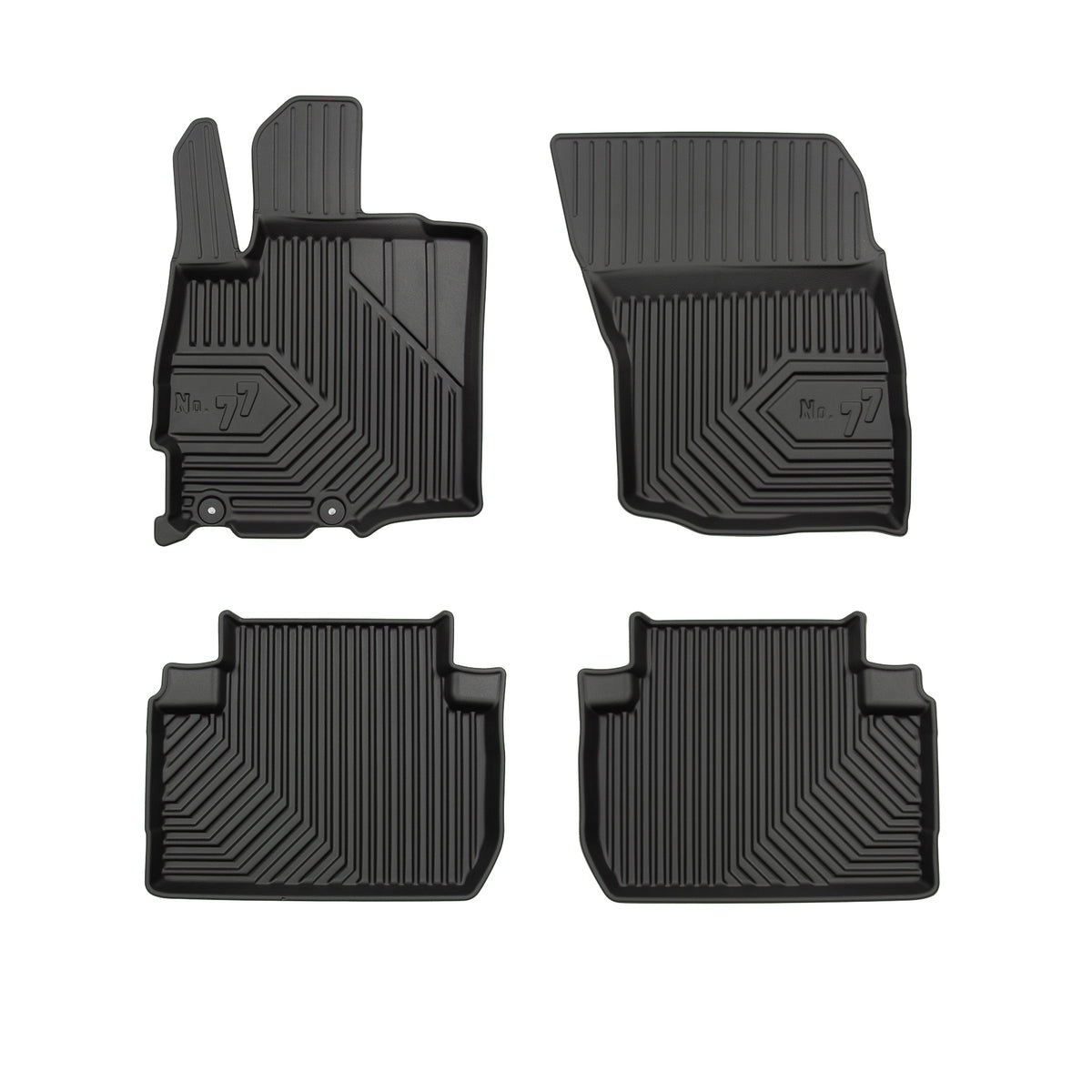 סט שטיחים 3D למיצובישי אאוטלנדר 2013–2020 – PVC – תמונת מוצר
