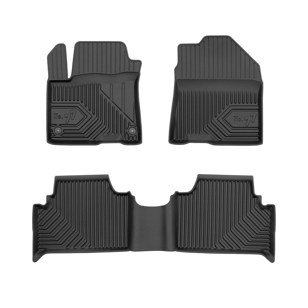 סט שטיחים 3D ליונדאי קונה חשמלי 2018–2023 – PVC – תמונת מוצר