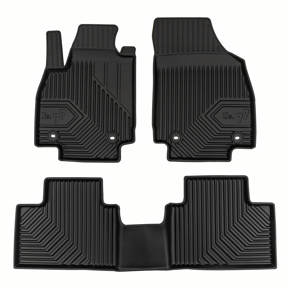סט שטיחים 3D ל-MG ZS היברידי מ-2024 – PVC – תמונת מוצר