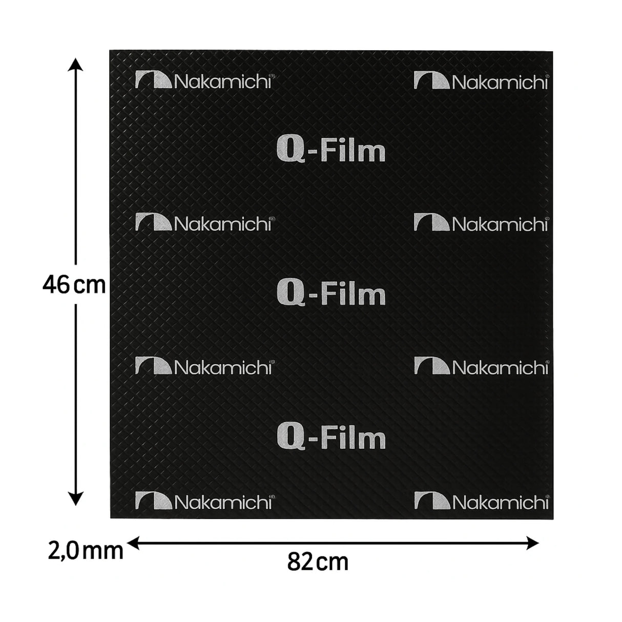 חומר בידוד אקוסטי – סט 6 יחידות Nakamichi Q-Film