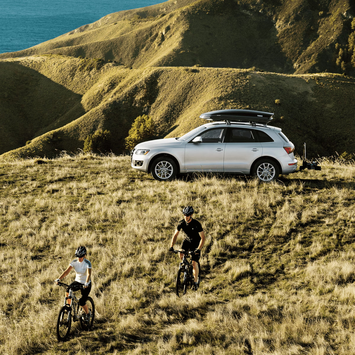 מתקן אופניים על וו גרירה Thule EuroWay G2 ל-3 אופניים שחור/אלומיניום