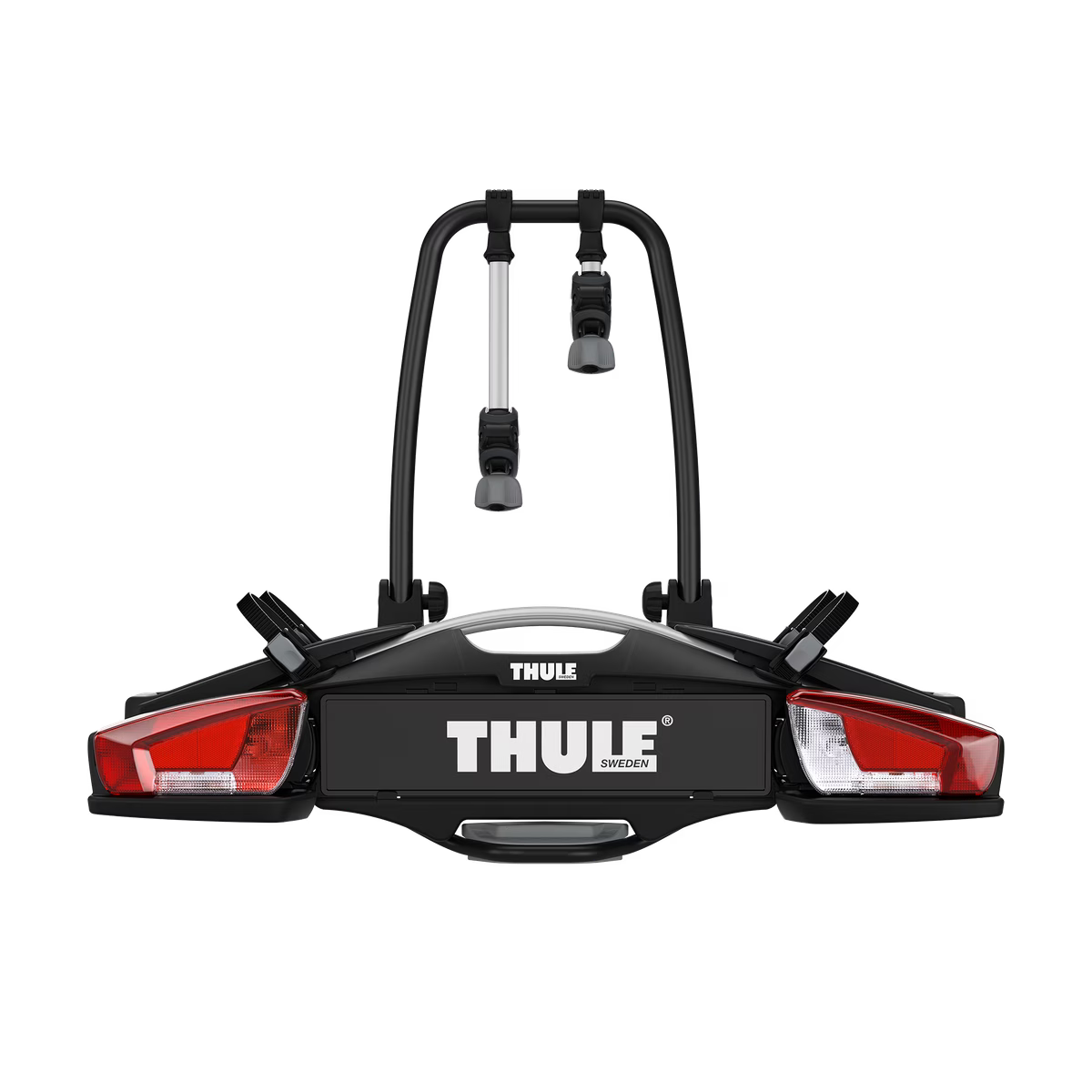 מתקן אופניים על וו גרירה Thule VeloCompact ל-2 אופניים שחור/אלומיניום (מתאים לאופניים חשמליות)