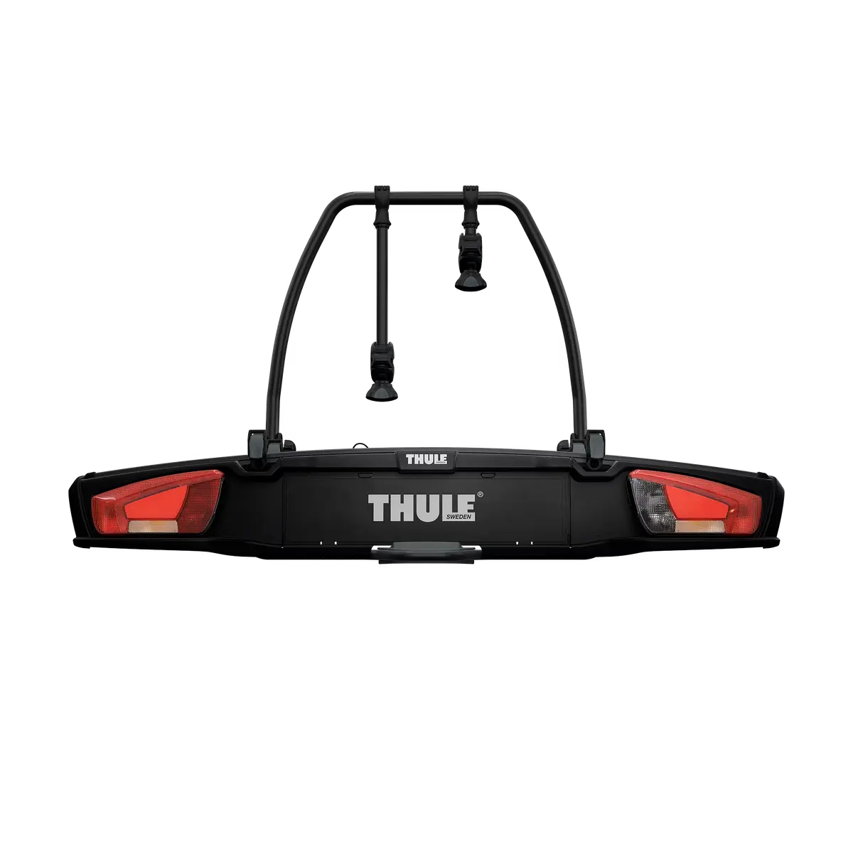 מתקן אופניים לרכב על וו גרירה Thule VeloSpace XT ל-2 אופניים – צבע שחור (מתאים לאופניים חשמליות)