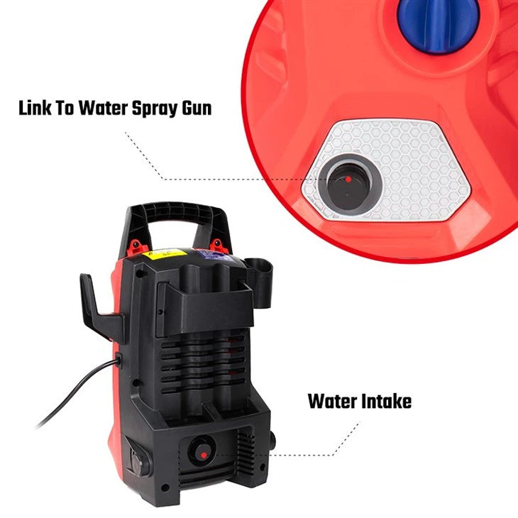 גרניק חשמלי מכונת שטיפה בלחץ 1400W 110Bar Workpro