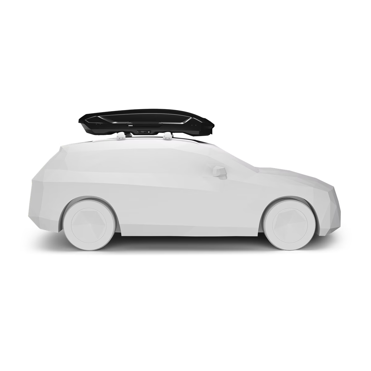 תא חפצים לגג הרכב THULE Motion 3 XL – 215×91×44 ס"מ | נפח 500 ליטר | צבע שחור מבריק