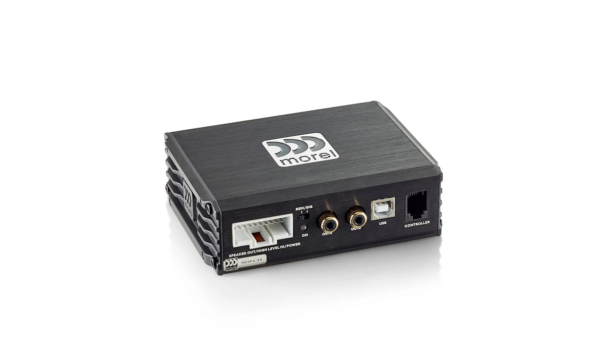 Morel MDSP6/4A מגבר DSP לרכב 4 ערוצים עם Bluetooth מובנה