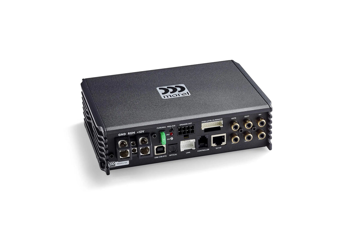 Morel MDSP8/4A מגבר DSP לרכב 4 ערוצים
