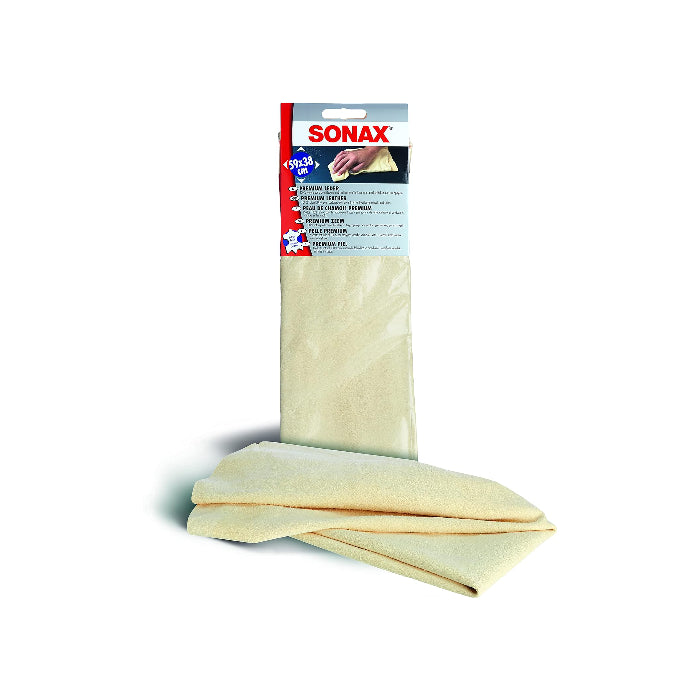 גילדת עור צבי טבעי SONAX