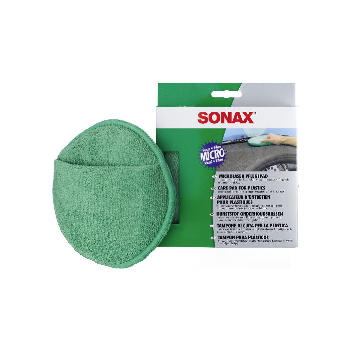 פד מיקרופייבר SONAX לניקוי וטיפוח פלסטיק