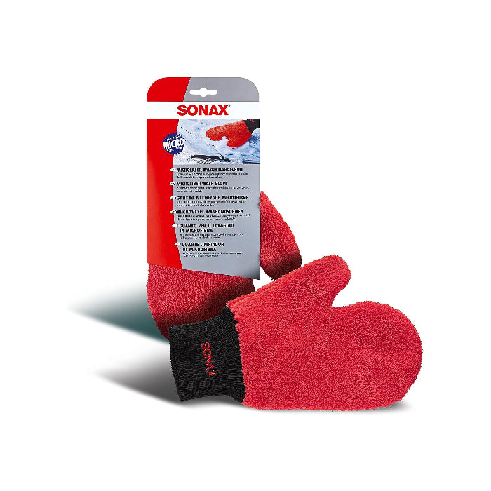 כפפת מיקופייבר לשטיפת הרכב SONAX