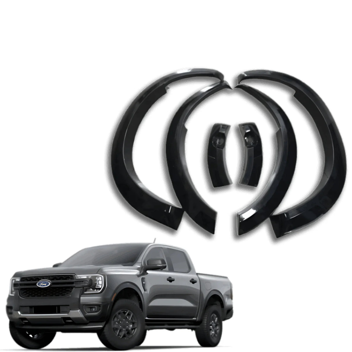 כנפונים פורד ריינג׳ר 2024 (עם חור לחיישן חניה)