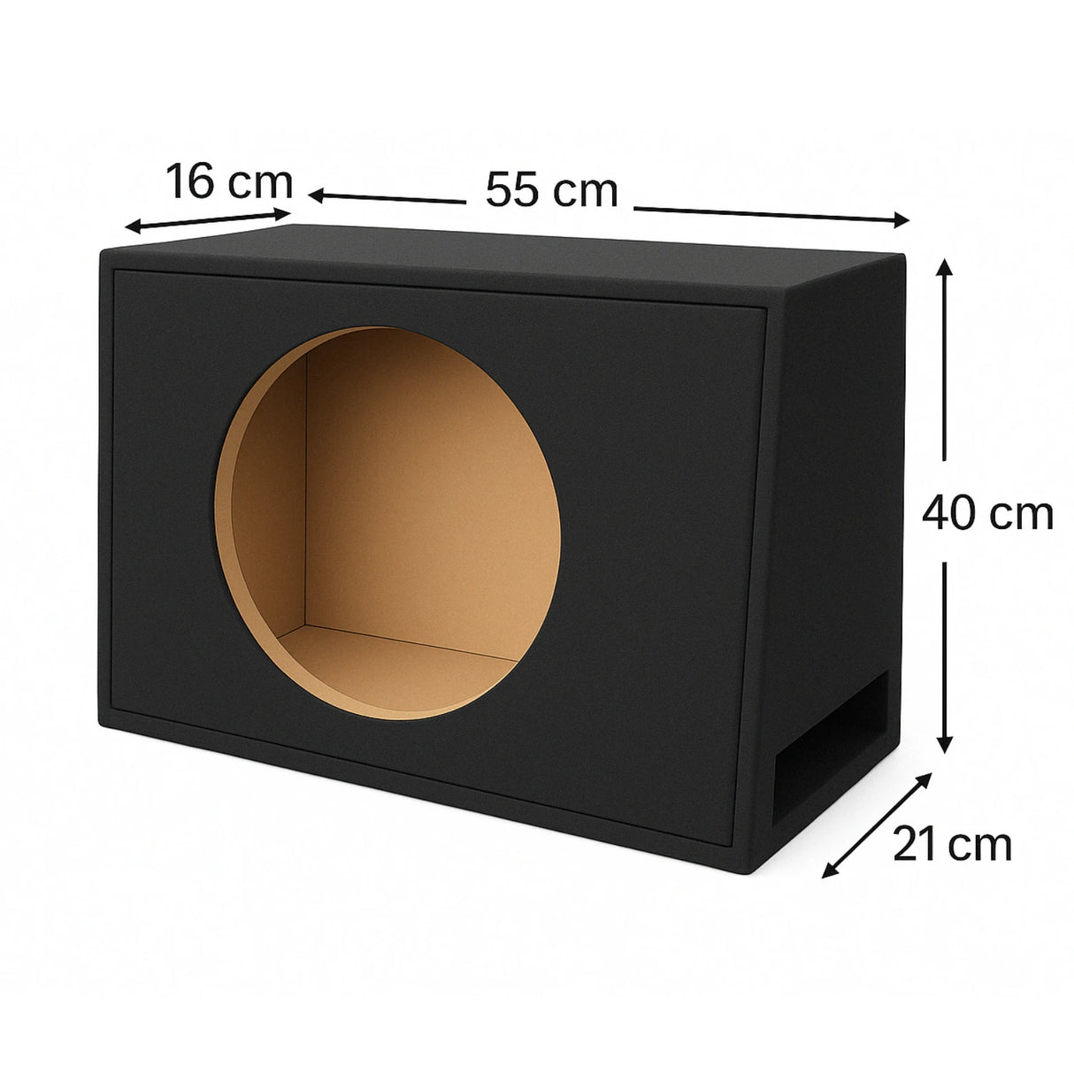 תיבה לסאב וופר 12 אינץ׳ צרה VEGA GERMANY