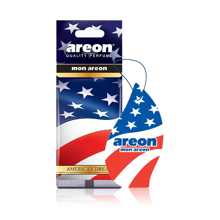 AREON MON American Dream MA41 – עץ ריח תלוי בניחוח וניל-הדרים