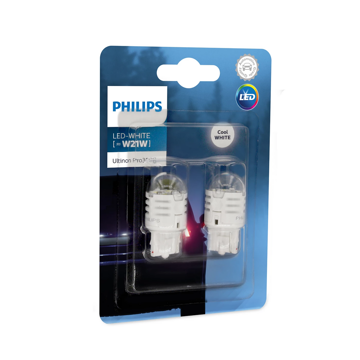 נורת איתות לרכב - Philips Ultinon Pro3000 W21W