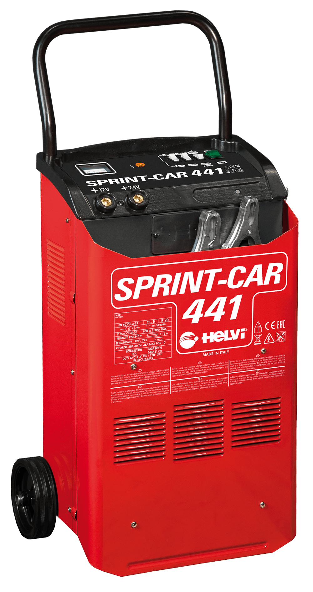 מטען מצברים ובוסטר HELVI SprintCar 441 - תמונת המוצר
