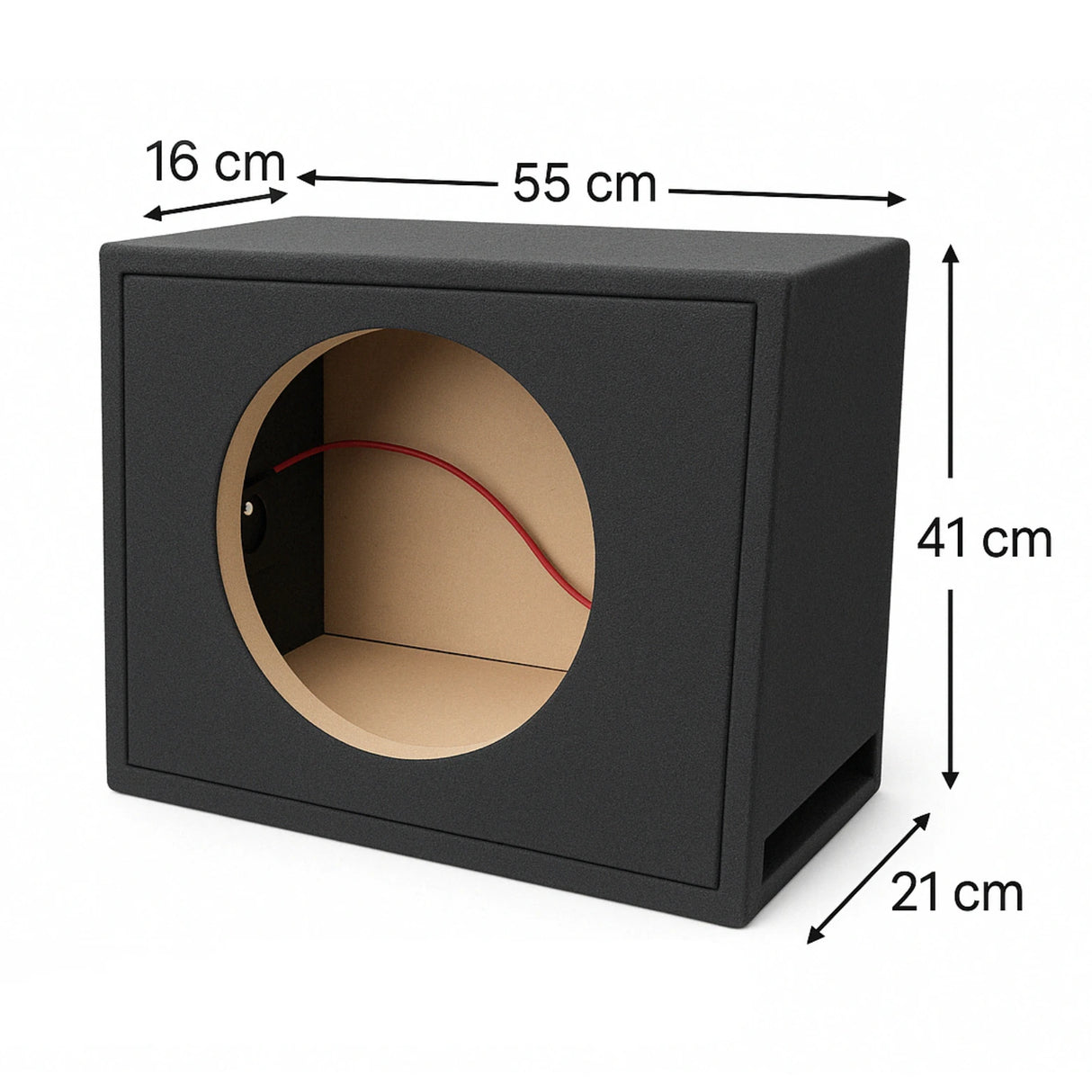 תיבה לסאב וופר 12 אינץ׳ צרה VEGA GERMANY