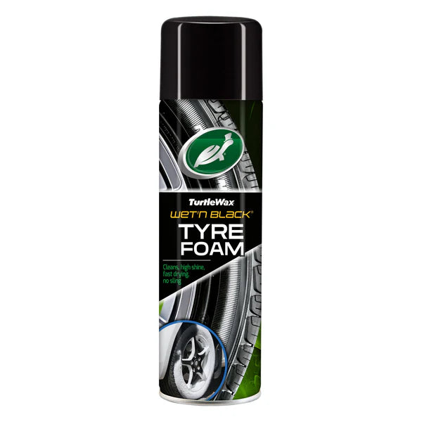מחדש צמיגים Turtle Wax Wet ’n Black Tyre Foam