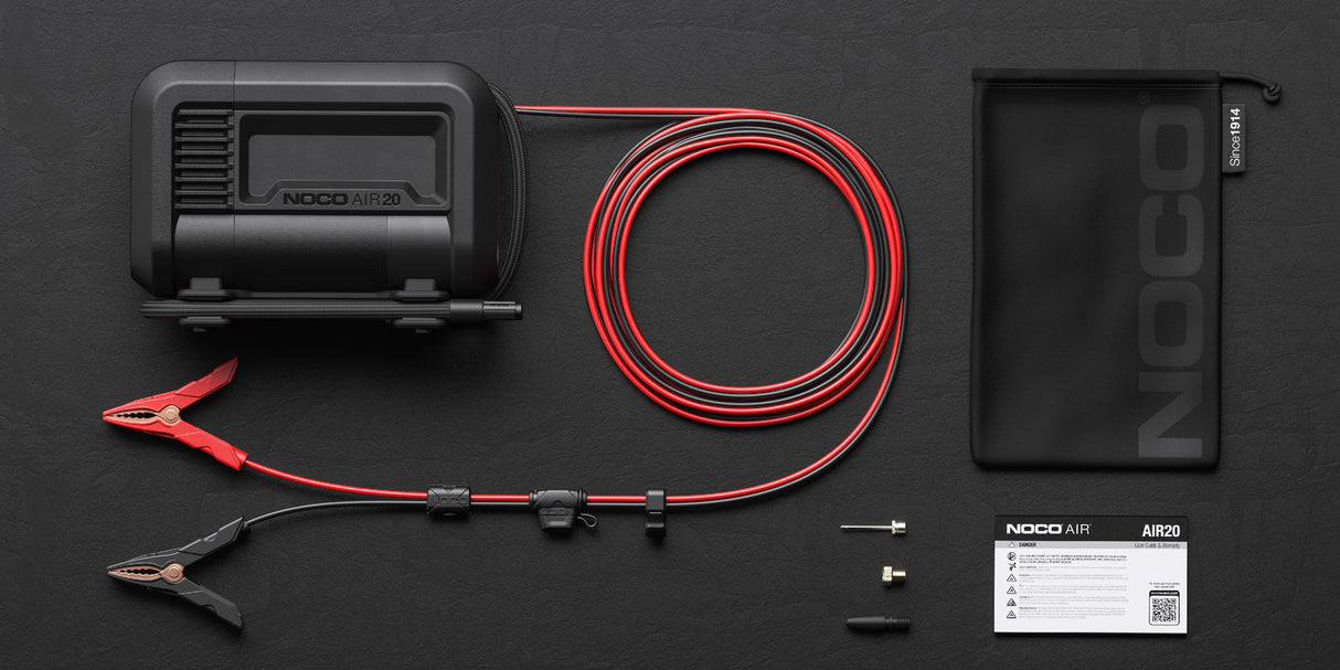 משאבת אוויר ניידת 20A NOCO AIR20 לרכב