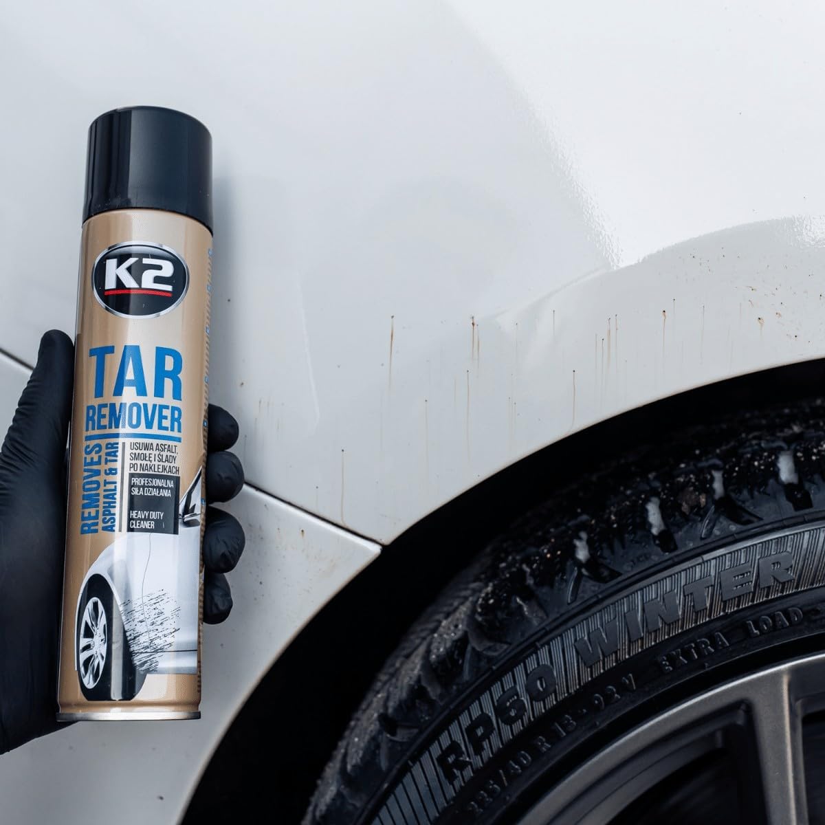 מסיר זפת ואספלט - K2 TAR REMOVER