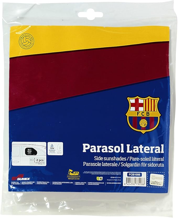 זוג מגיני שמש לרכב FCB Barcelona