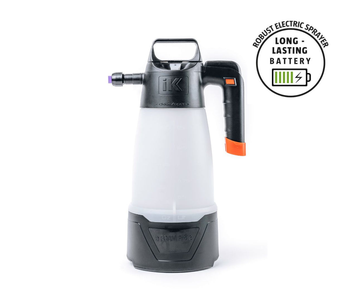 מקציף חשמלי מקצועי IK e FOAM Pro 2 בנפח 2 ליטר