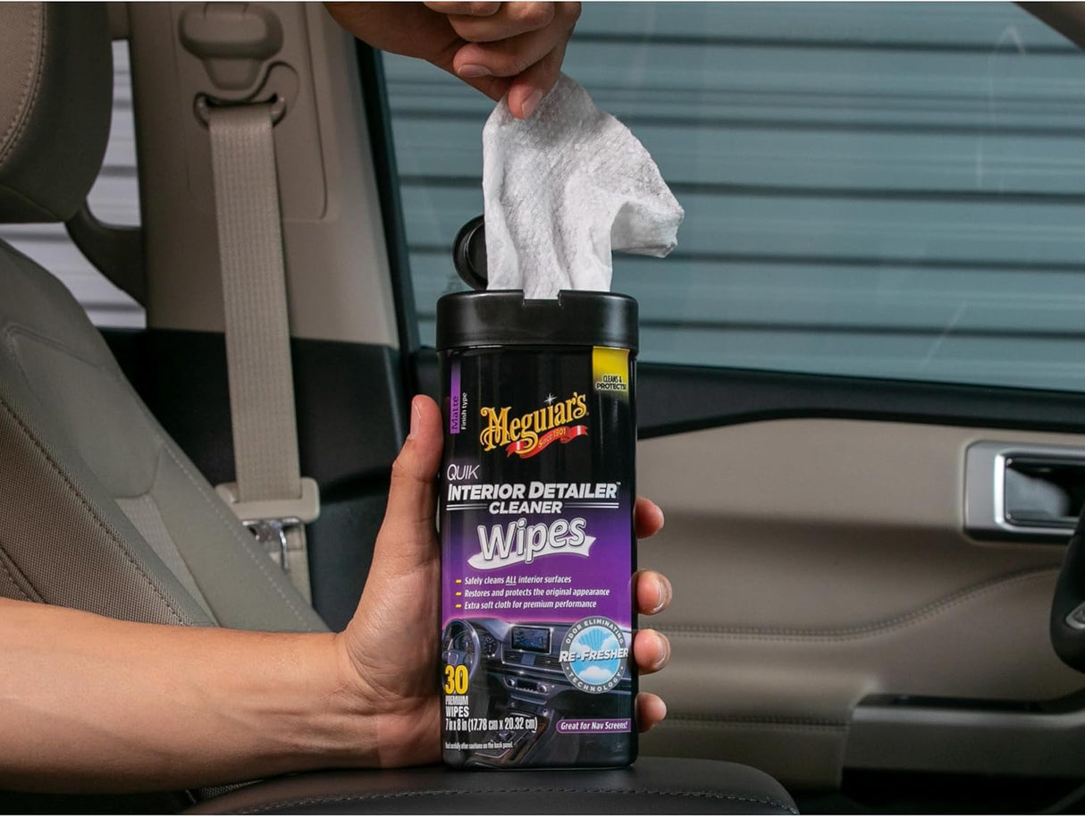 מגבוני ניקוי לרכב Meguiar's® Quik Interior Detailer™