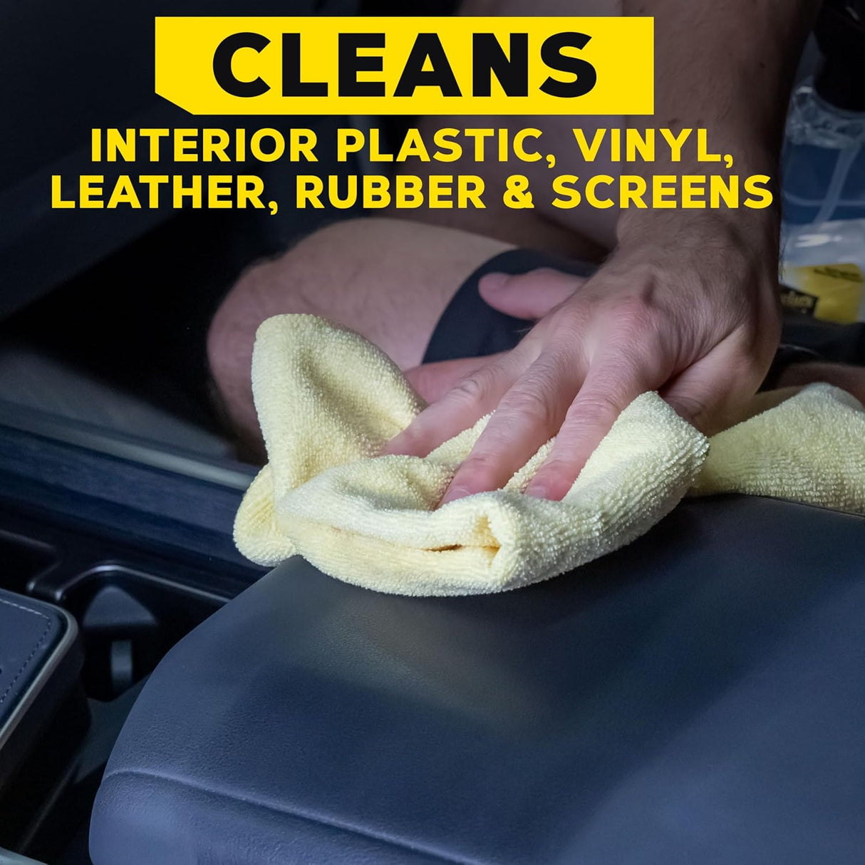 Meguiar’s Paint, Dash & Glass - ספריי לניקוי והגנה פנימית וחיצונית (710 מ"ל)