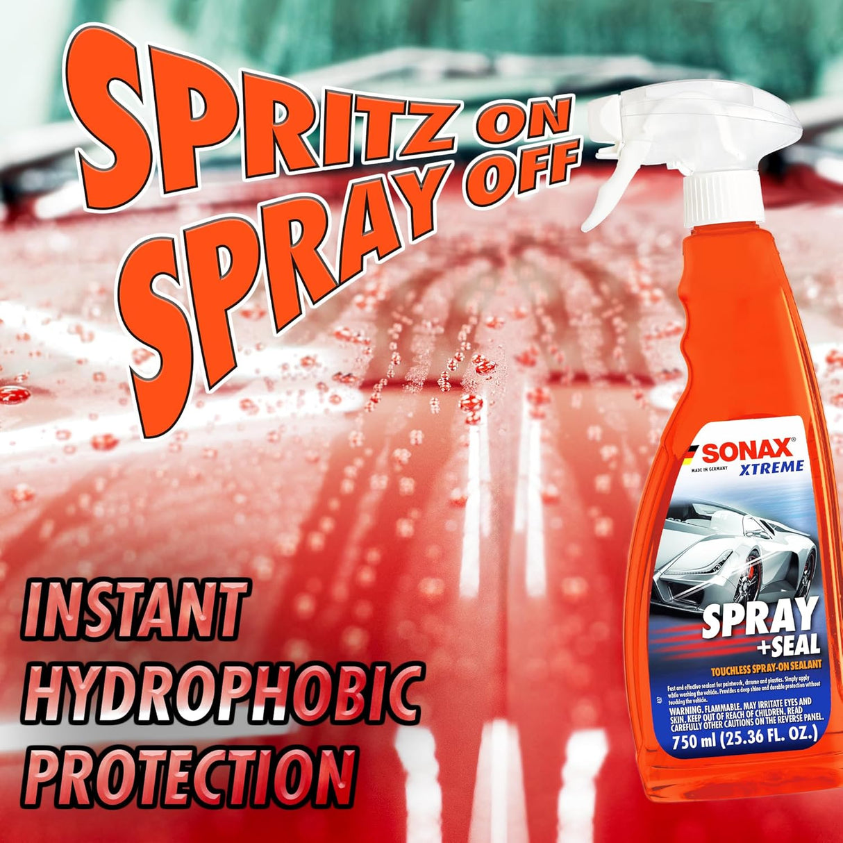 ספריי הגנה קרמית SONAX XTREME Spray + Seal 750ml