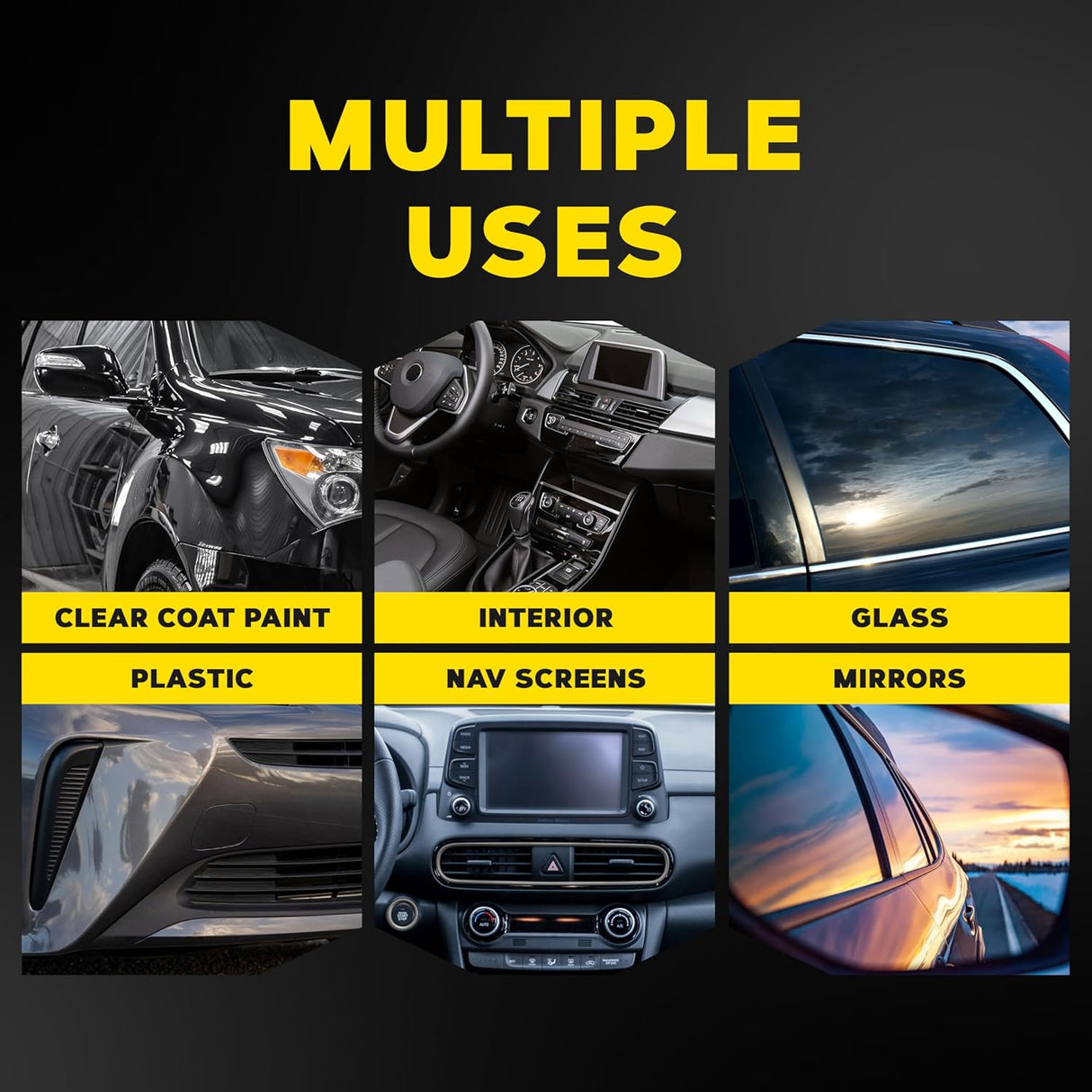 Meguiar’s Paint, Dash & Glass - ספריי לניקוי והגנה פנימית וחיצונית (710 מ"ל)