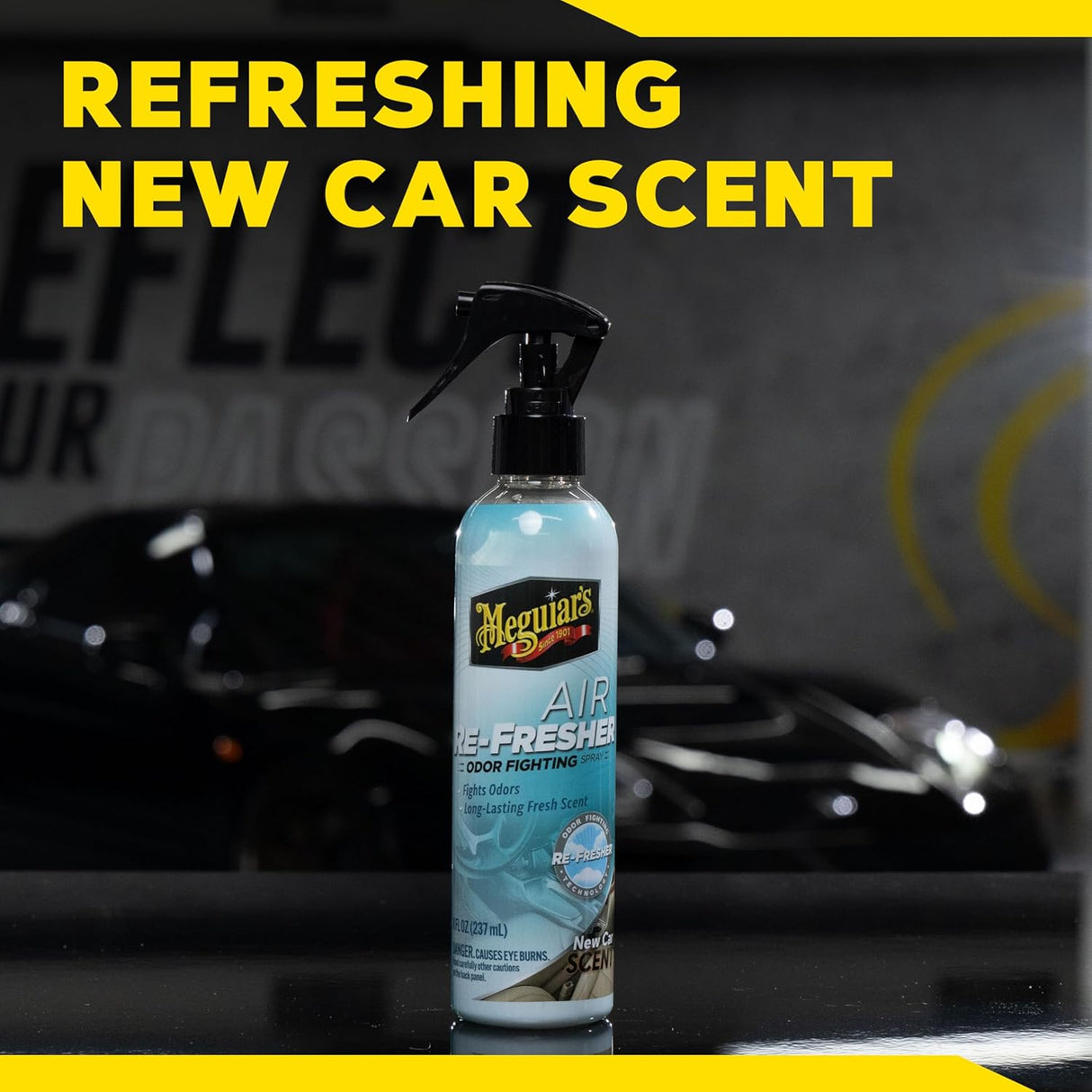 Meguiar’s Air Re-Fresher ספריי מבשם ומנטרל ריחות לרכב - רכב חדש