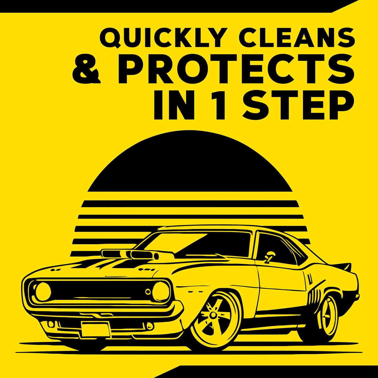 Meguiar’s Paint, Dash & Glass - ספריי לניקוי והגנה פנימית וחיצונית (710 מ"ל)