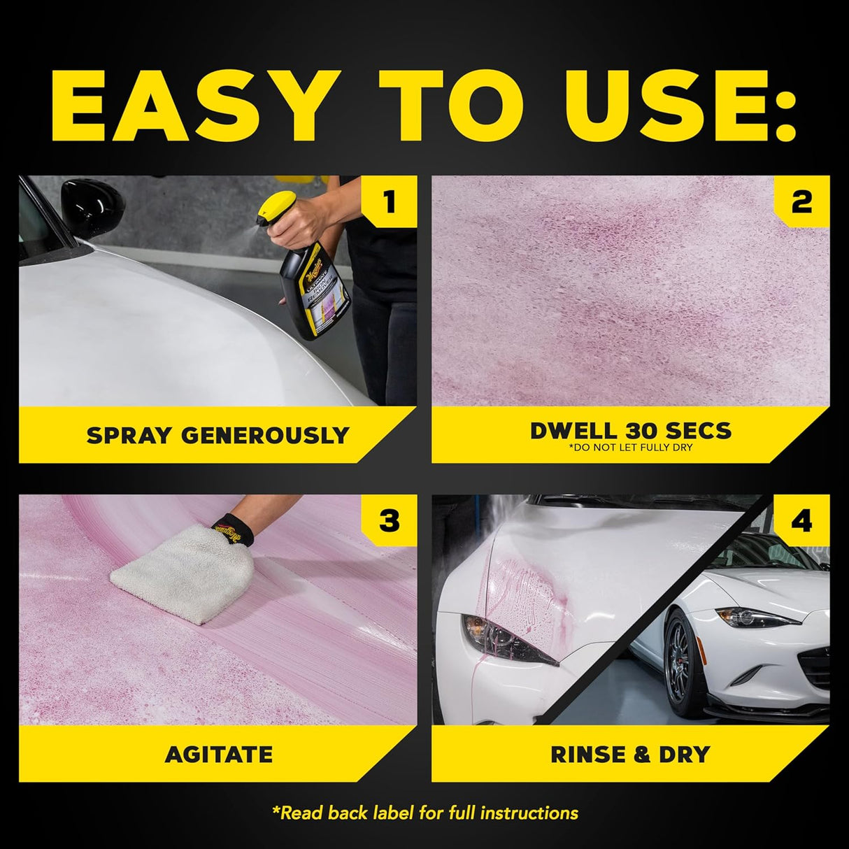 Meguiar’s Ultimate Iron Remover - מסיר חלקיקי ברזל ולכלוך תעשייתי (710 מ"ל)