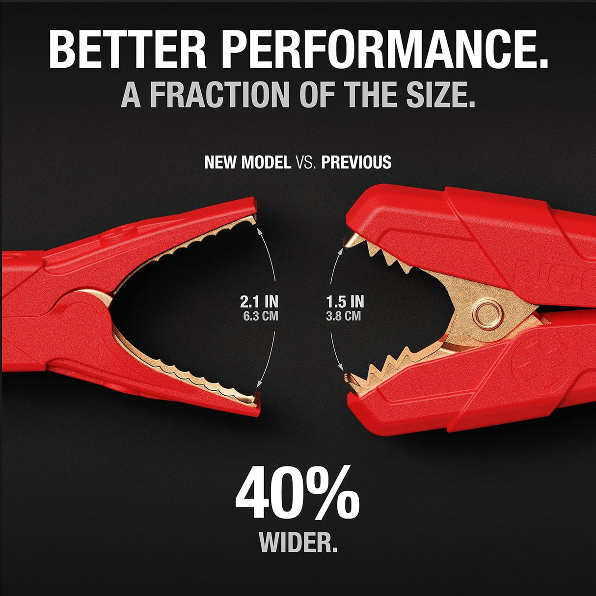 סט קרוקודילים חלופיים GBC003 לבוסטרים NOCO GB20/GB40/GB50