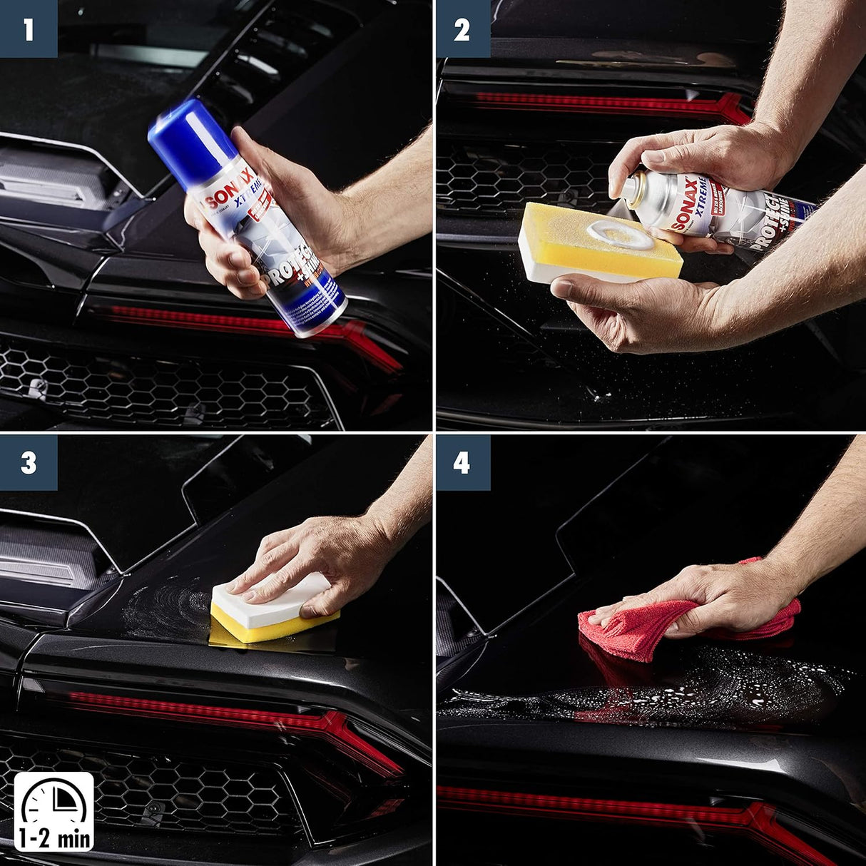 אוטם צבע נטול ווקס SONAX Brilliant Shine Detailer 750ml