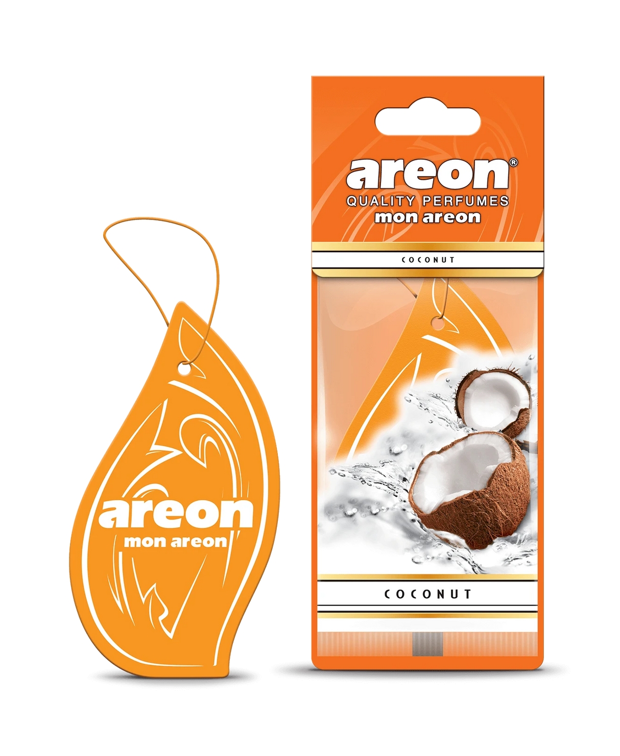 AREON MON Coconut MA11 – עץ ריח תלוי בניחוח קוקוס טרופי