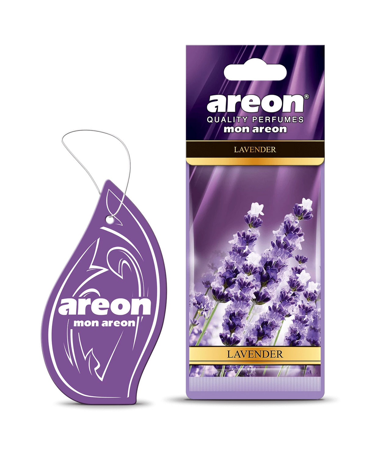 AREON MON Lavender MA49 – עץ ריח תלוי בניחוח לילך-לבנדר
