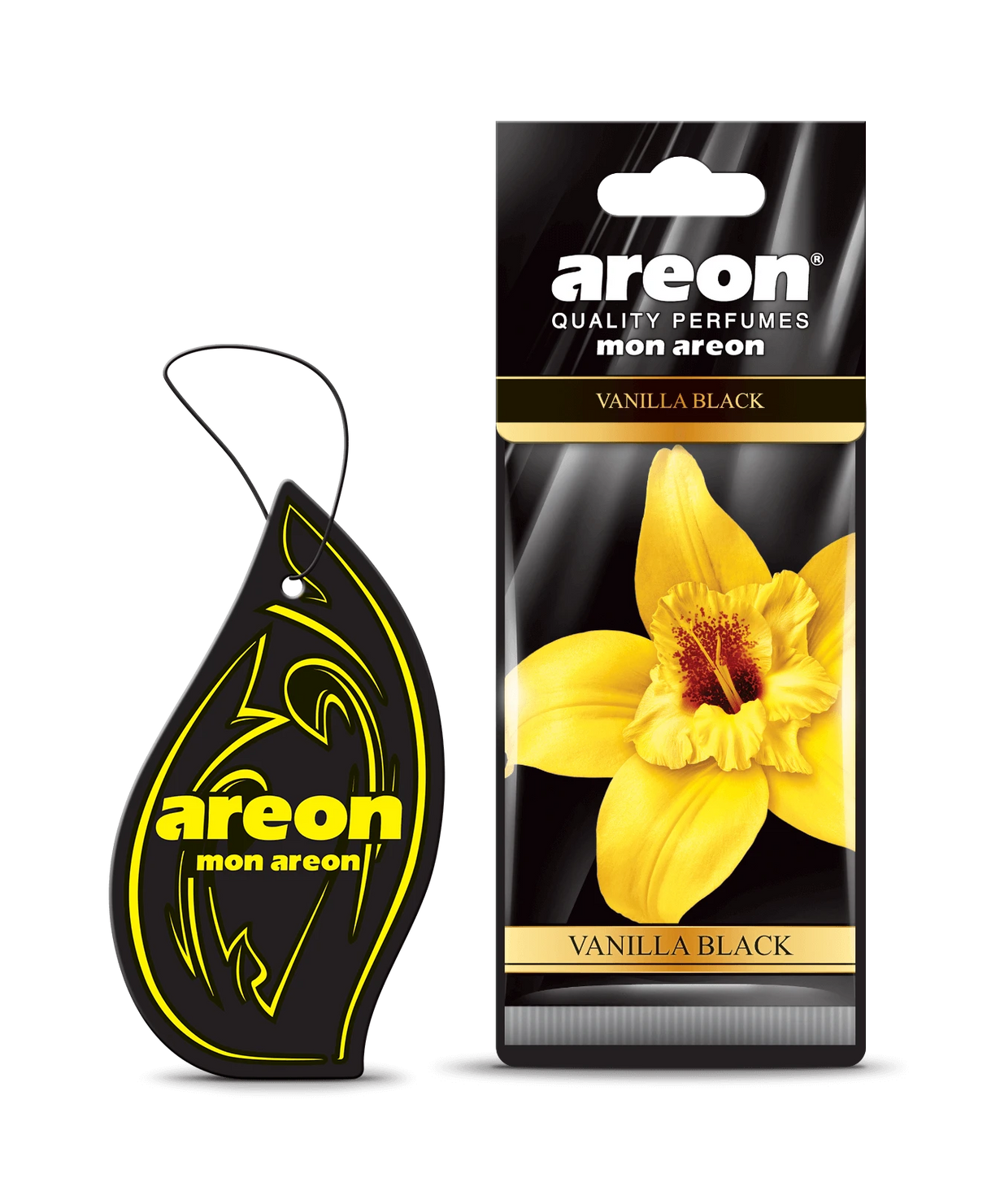 AREON MON Vanilla Black MA31 – עץ ריח תלוי בריח וניל שחור