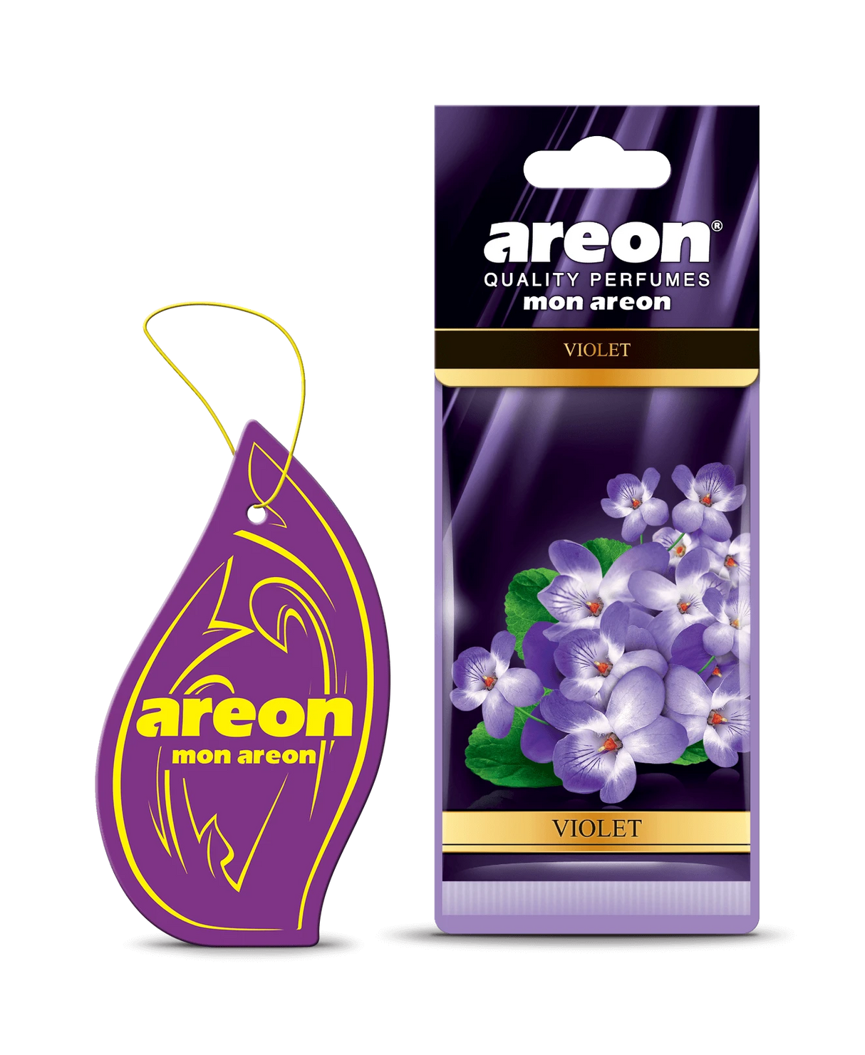AREON MON Violet MA43 – עץ ריח תלוי בניחוח סיגלית