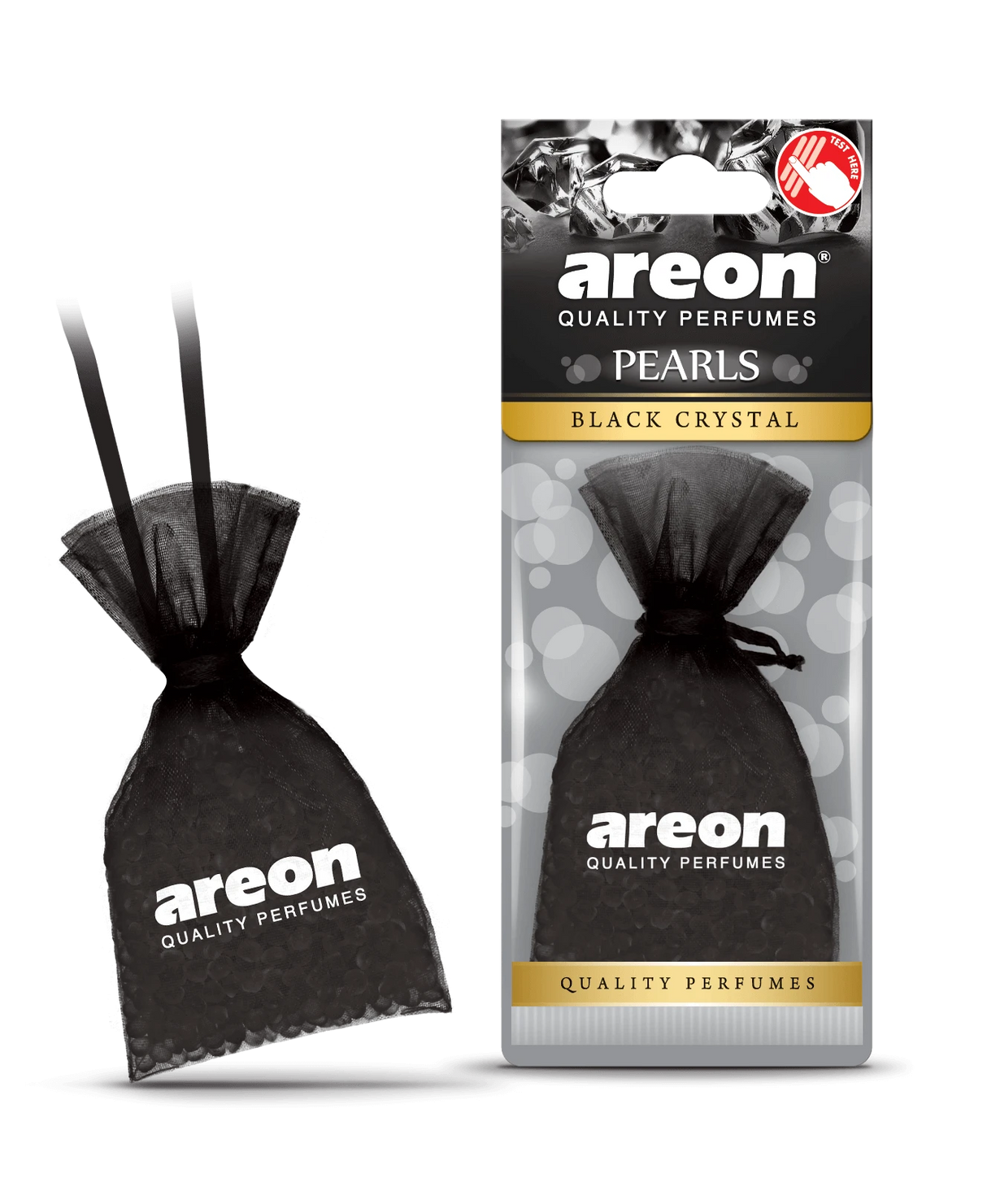 AREON Pearls Classic Black Crystal ABP01 – שקית חרוזי ריח בניחוח Black Crystal