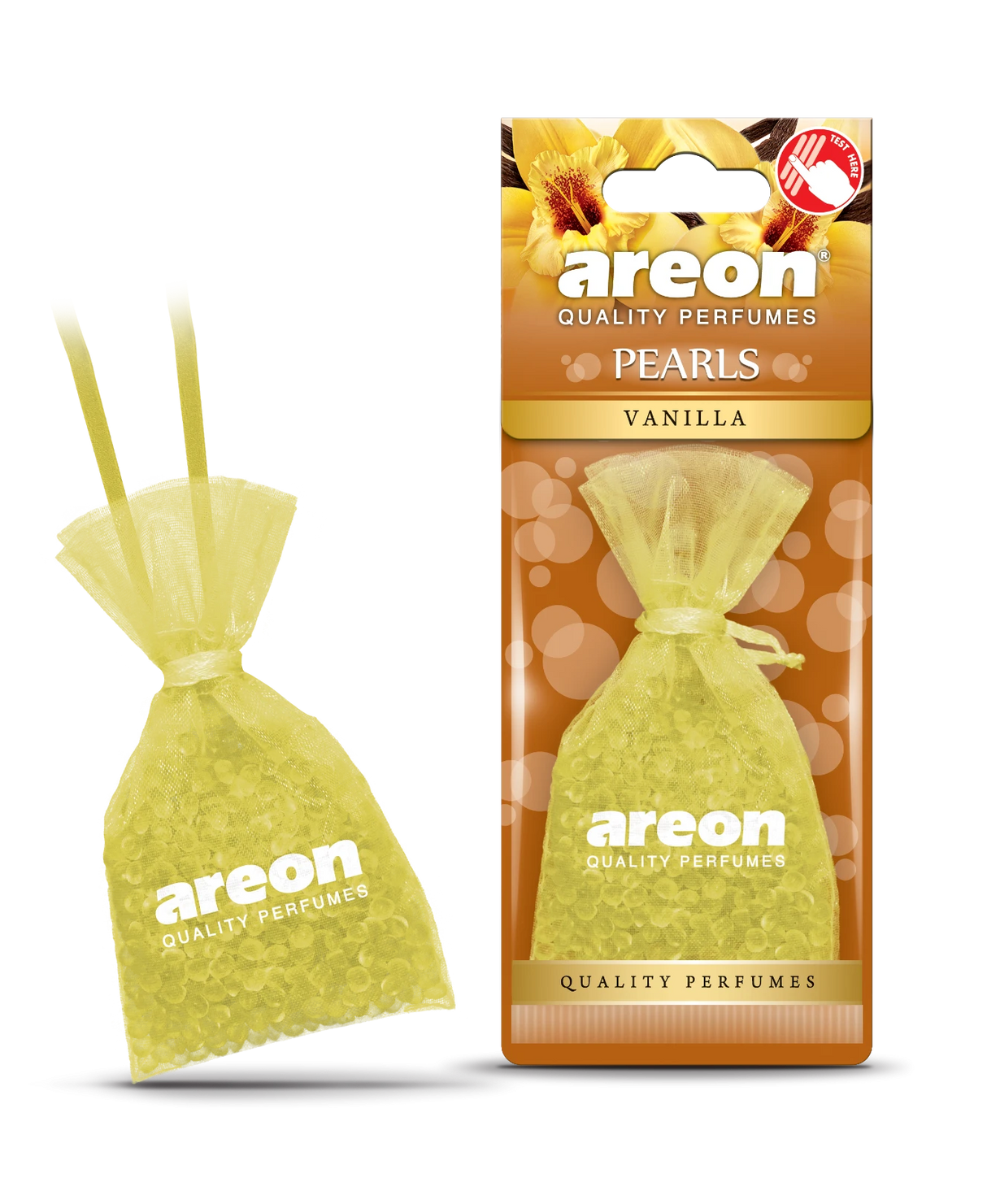 AREON Pearls Classic Vanilla ABP02 – שקית חרוזי ריח בניחוח וניל מתוק