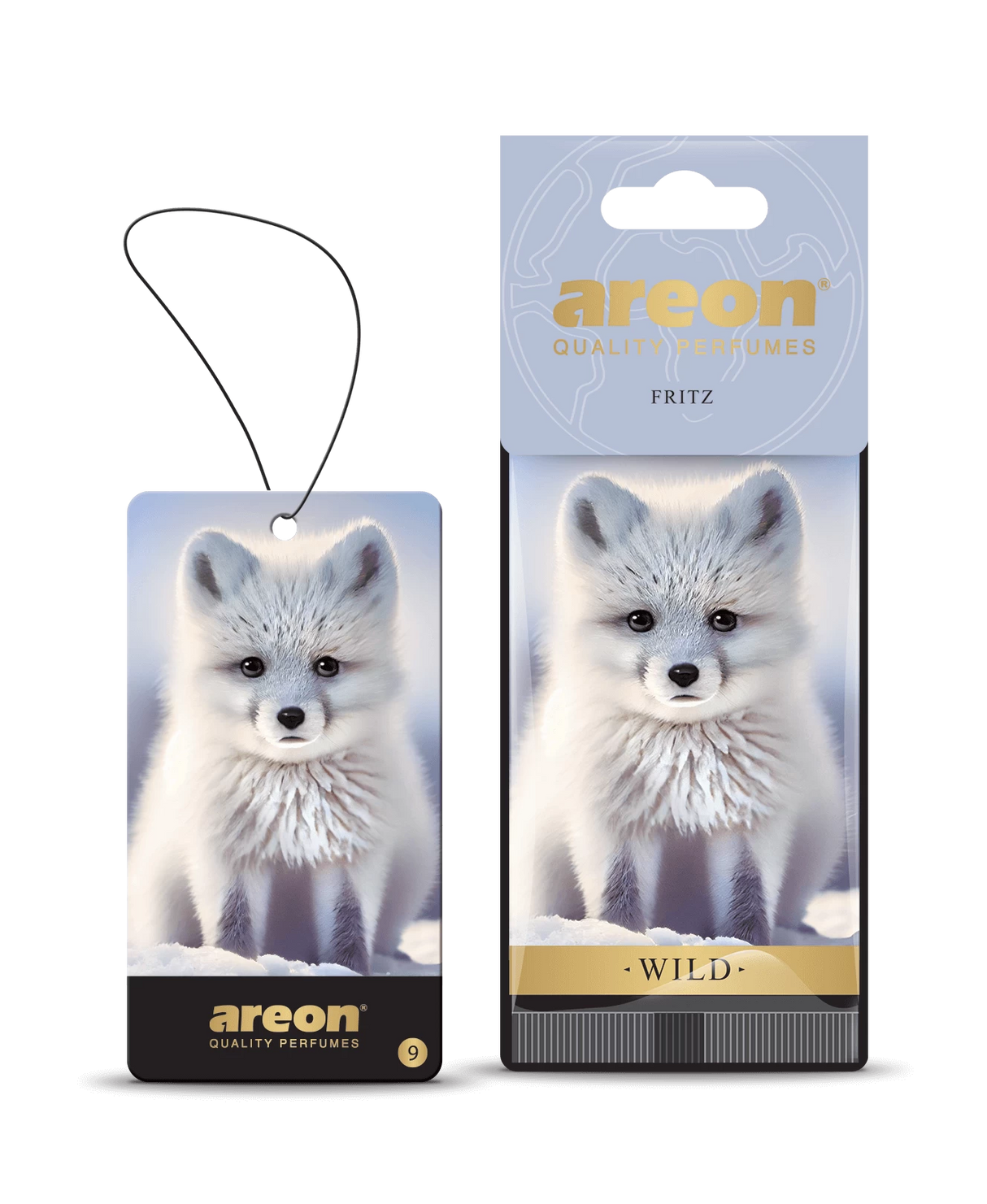 AREON Wild Fritz AW09 – עץ ריח תלוי “Fritz” בניחוח הדרי-עצי מרענן