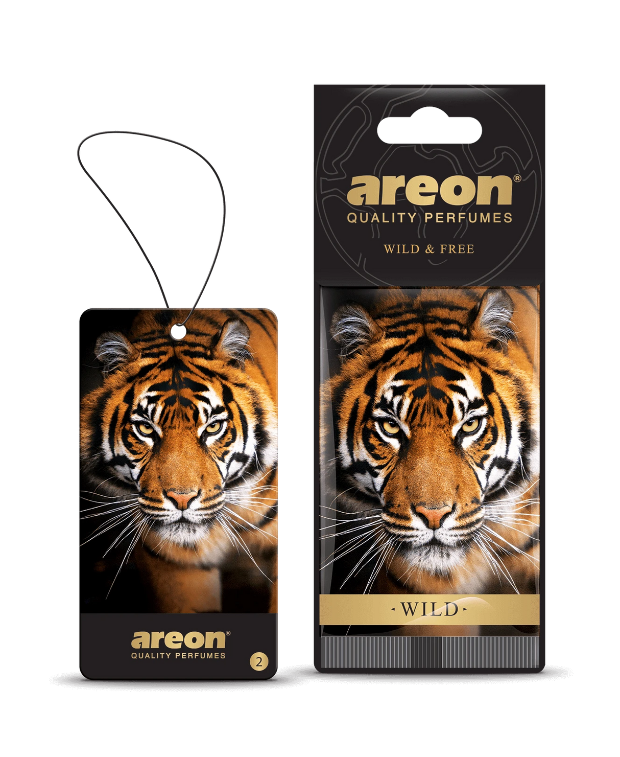 AREON Wild Free AW03 – עץ ריח תלוי “Wild Free” בניחוח אוקיינוס-עצי רענן