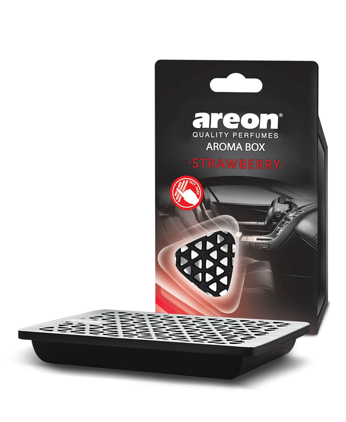 AREON Aroma Box Strawberry ABC04 – קופסת ארומה בניחוח תות