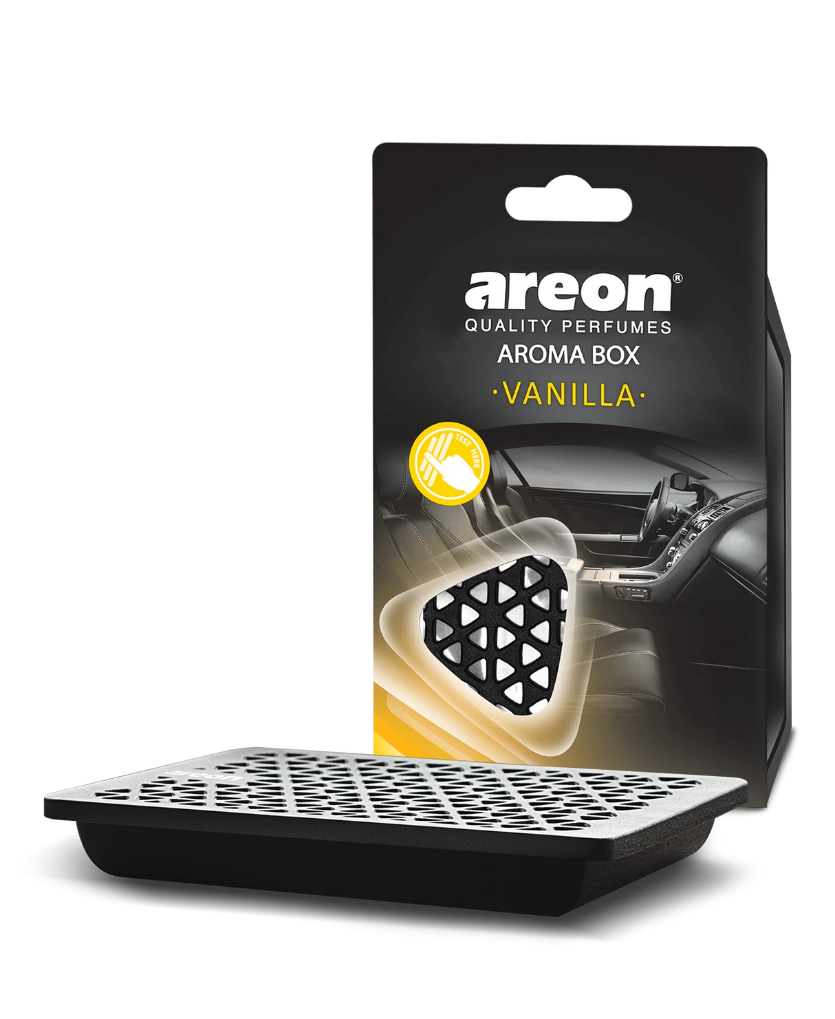 AREON Aroma Box Vanilla ABC06 – קופסת ארומה בניחוח וניל מתוק