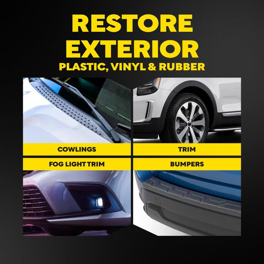 מחדש פלסטיק שחור וגומי Meguiar’s Ultimate Black Plastic Restorer