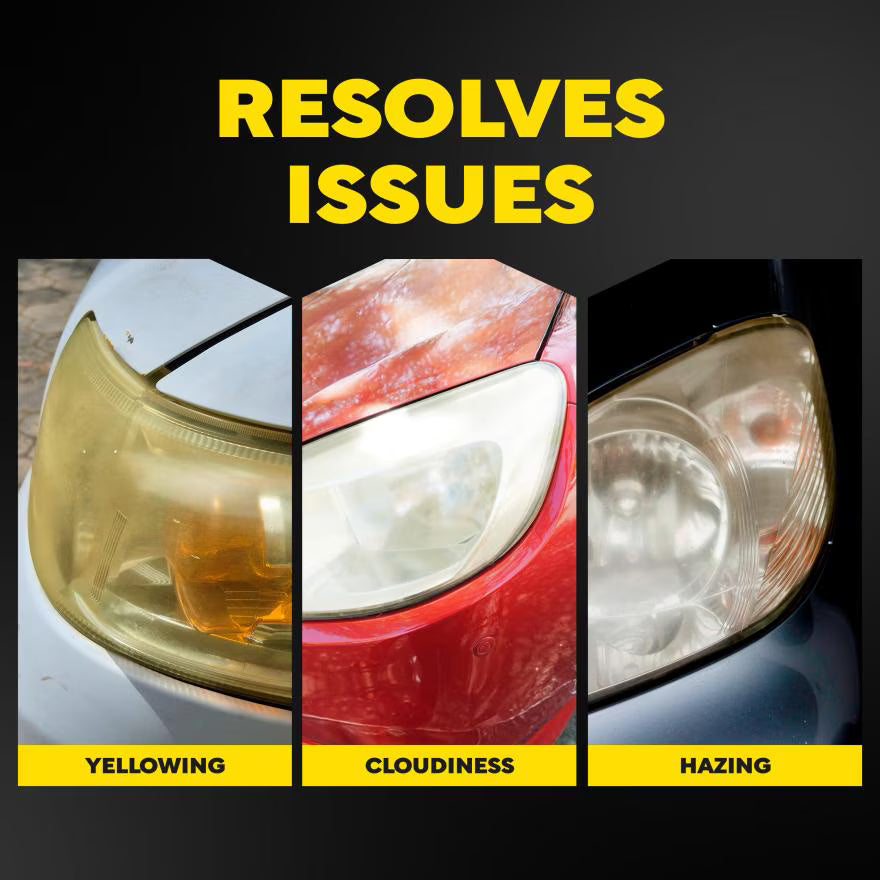 ערכה לחידוש פנסים Meguiar’s Heavy Duty Headlight Kit