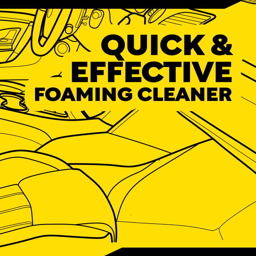 Meguiars ספריי קצף לניקוי שטיחונים שטיחים וריפודים לרכב