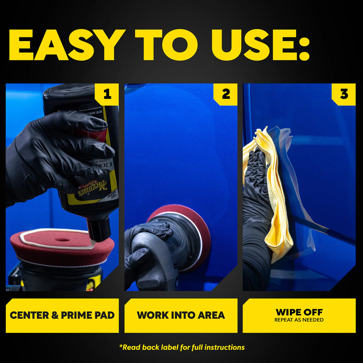 פדי פוליש קומפאונד 5 אינץ׳ Meguiar's M5CFP2 – מארז 2 יחידות